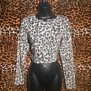Leopard Print Crop